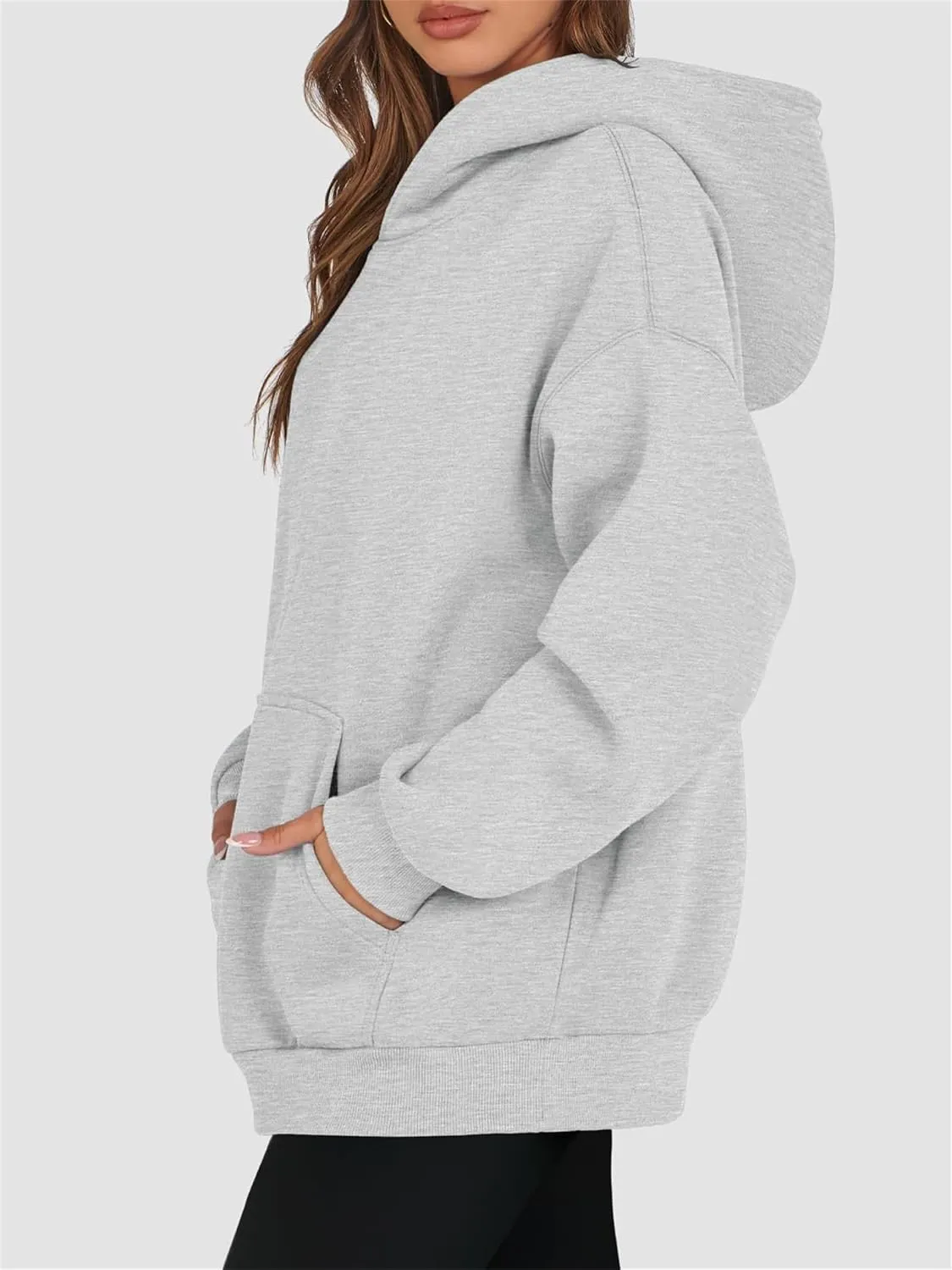 Womens Oversized Hoodies Sweatshirts Long Sleeve Sweaters Pullover Fall Clothes with Pocket