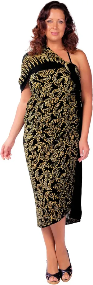 Womens Plus Size Fringeless (TM) Swimsuit Sarong