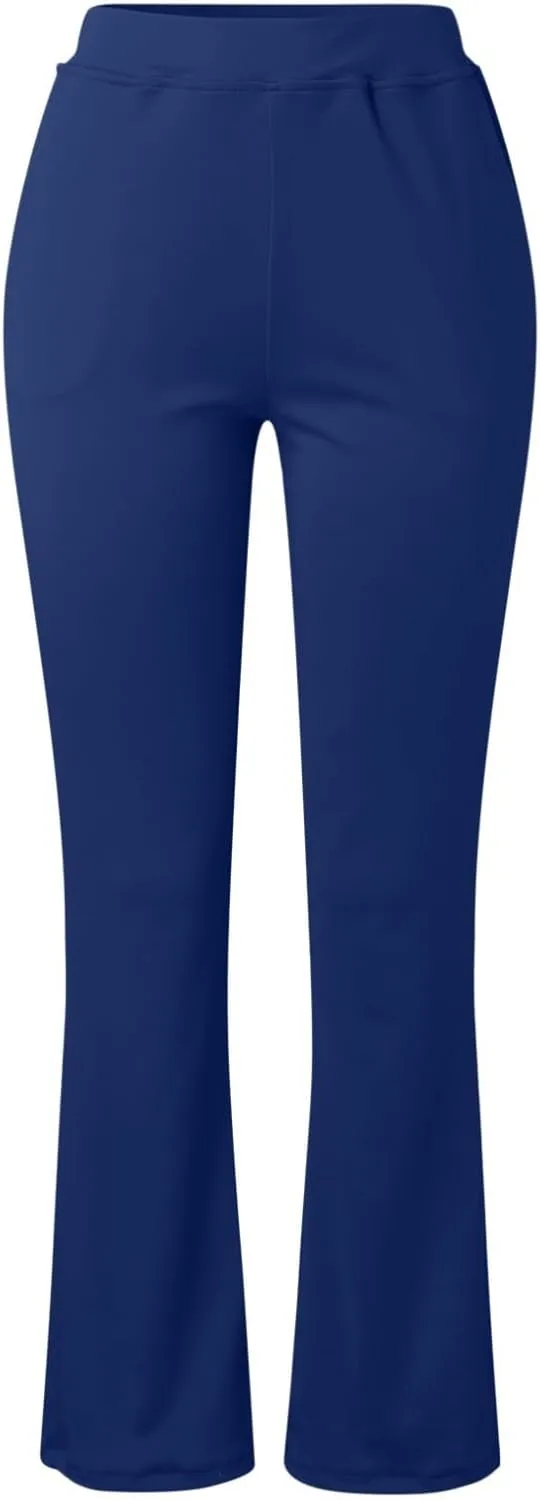 Work Pants for Women 2025 High Waist Stretch Soft Comfy Athletic Workout Yoga Pants Casual Business Trousers