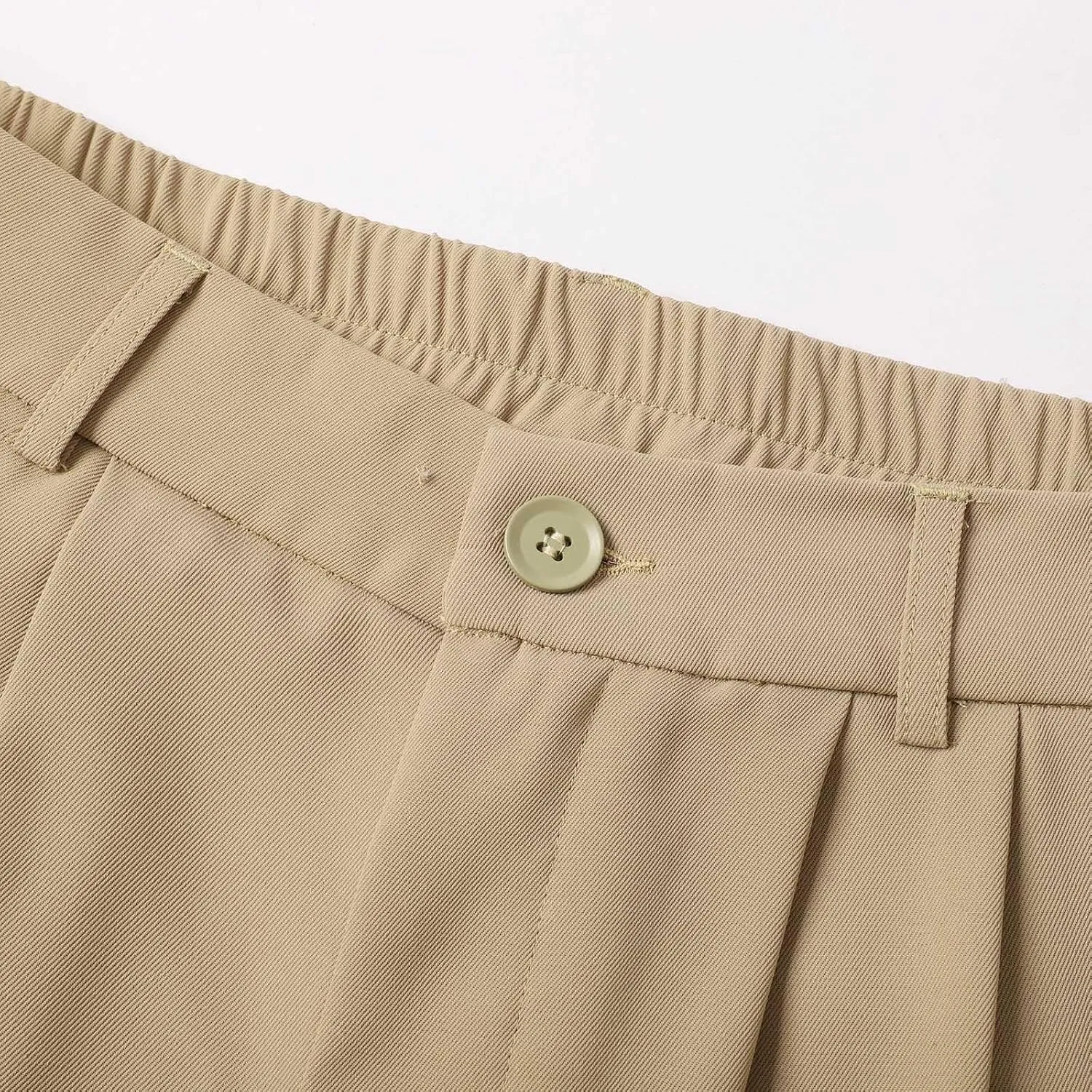 Work Pants Women Trendy High Waist Business Casual Sweatpants Straight Wide Leg Workout Office Button Comfy Trousers