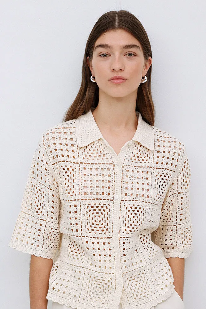 Yerse Sam Ecru Shirt