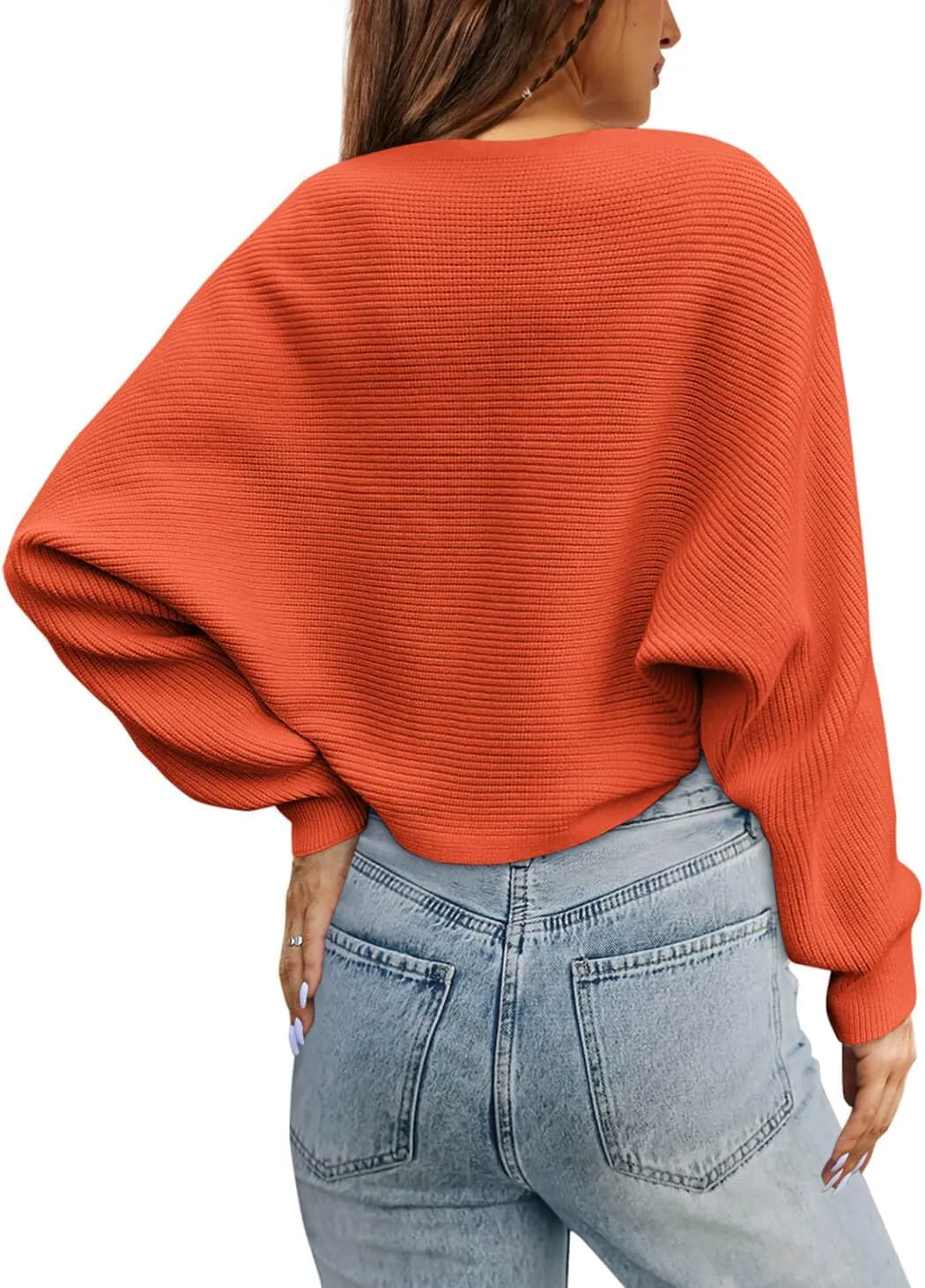 Zwurew Women's Bolero Shrug Sweater 2024 Knitted Long Sleeve Open Front Cropped Cardigan Shrugs Sweaters Y2K Tops